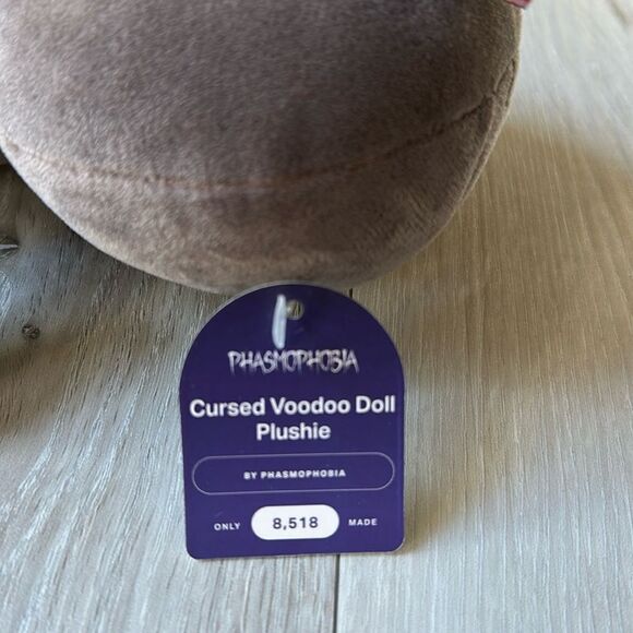 Makeship Cursed Voodoo Doll Plushie Brown NWT in packaging - Picture 9 of 11